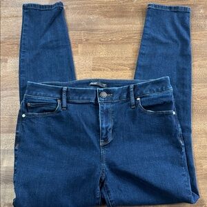 Simply Vera Vera Wang Dark Blue Skinny Jeans